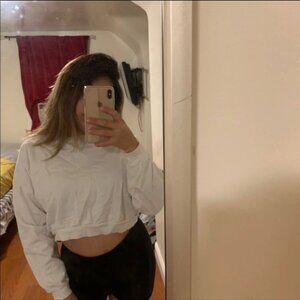 American apparel cropped sweater